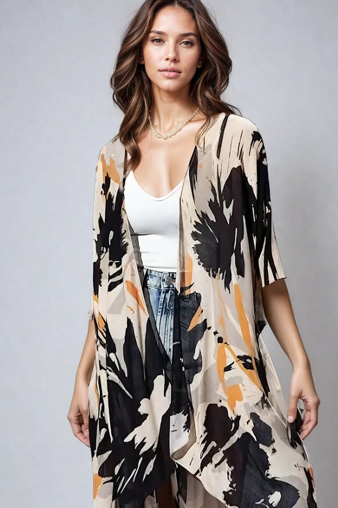 Ember Bloom Kimono