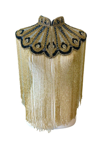 Gilded Fleur Cape