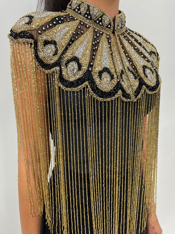 Gilded Fleur Cape