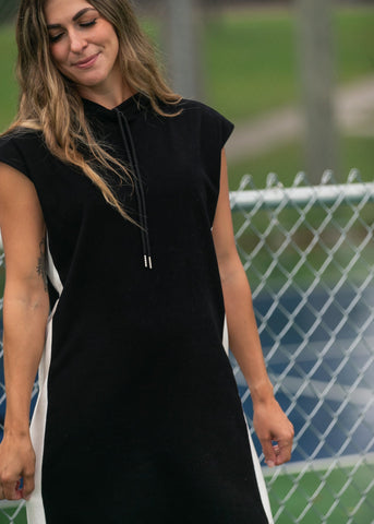 Asher Hooded Sweatshirt Dress - FINAL SALE