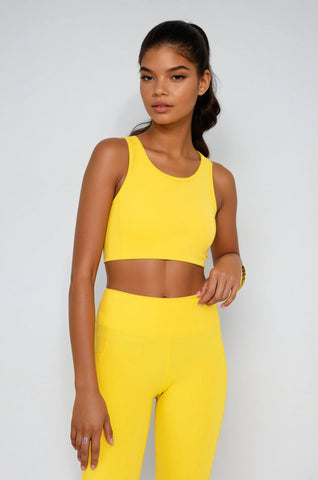 Breathe Easy Cut-Out Back Sports Bra – Lycra® Blend