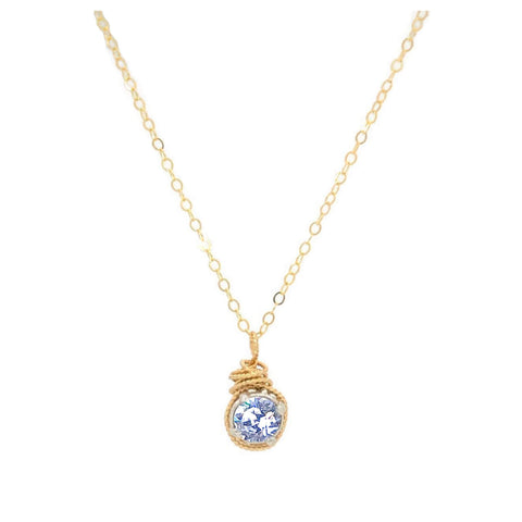 Birthstone Color Necklace