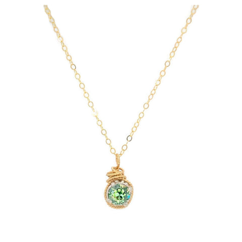 Birthstone Color Necklace