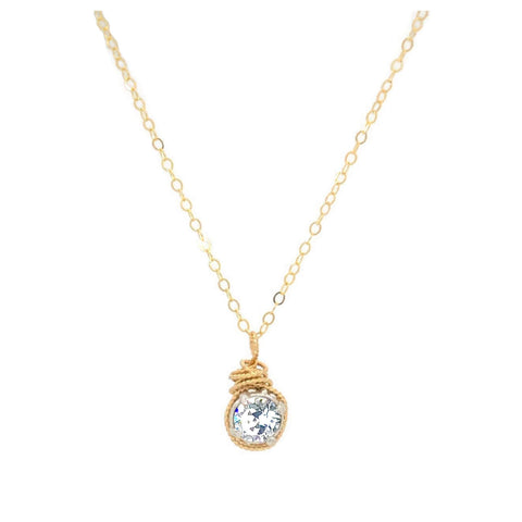 Birthstone Color Necklace