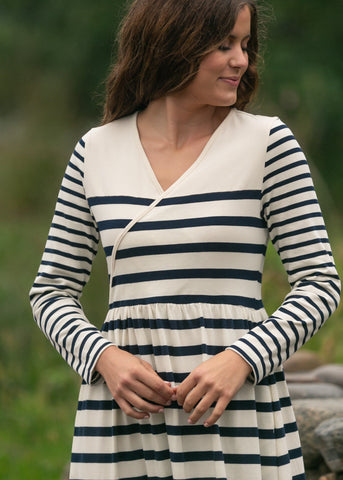 Celeste Striped Knit Maxi Dress - FINAL SALE