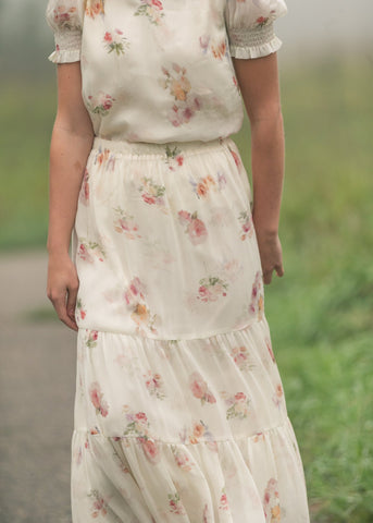 Helena Tiered Maxi Skirt - FINAL SALE